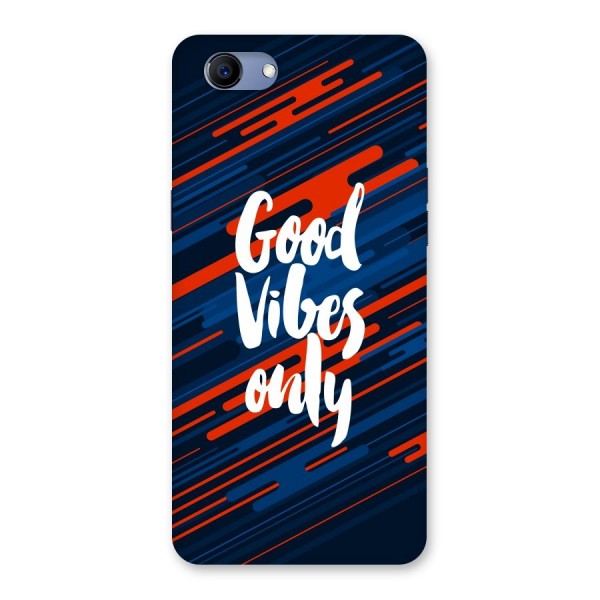 Good Vibes Only Back Case for Oppo Realme 1