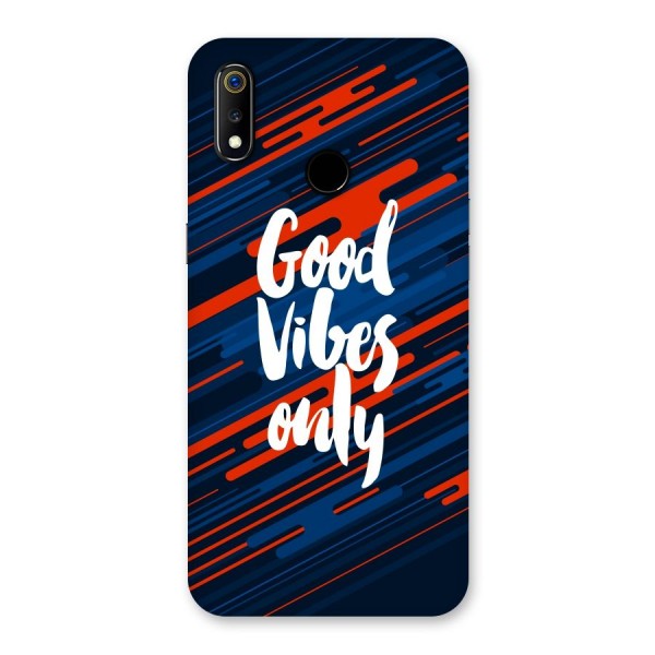 Good Vibes Only Back Case for Realme 3