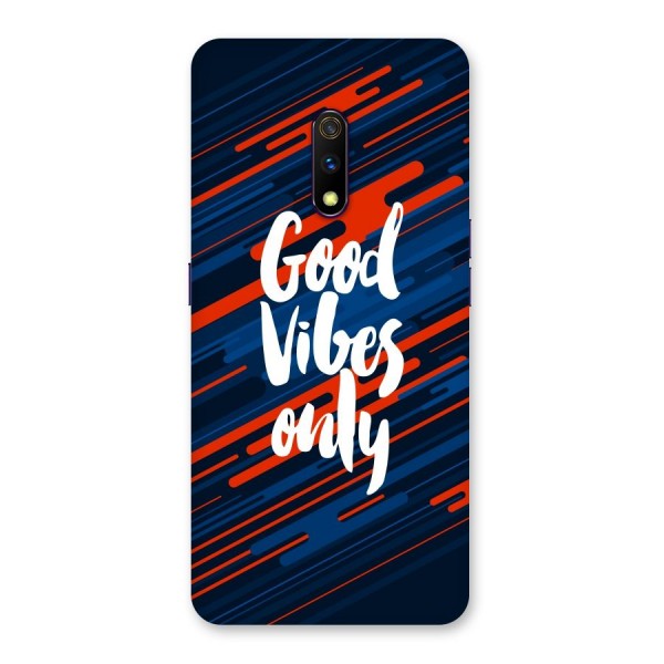 Good Vibes Only Back Case for Realme X