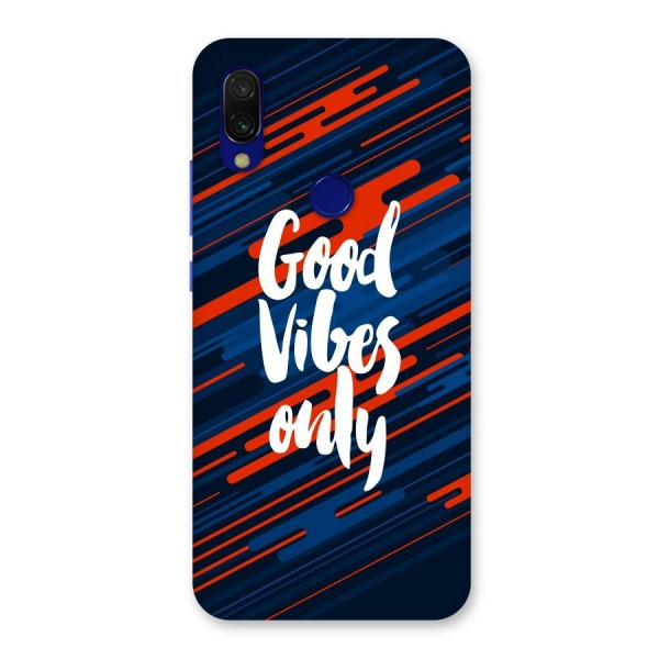 Good Vibes Only Back Case for Redmi 7