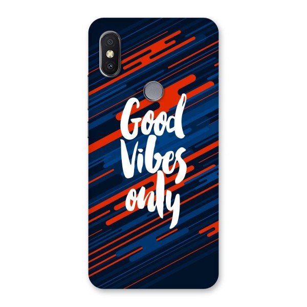Good Vibes Only Back Case for Redmi Y2