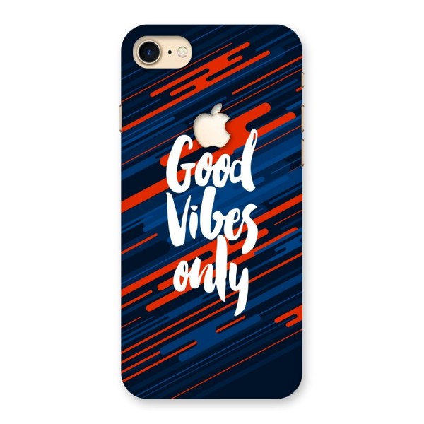Good Vibes Only Back Case for iPhone 7 Apple Cut