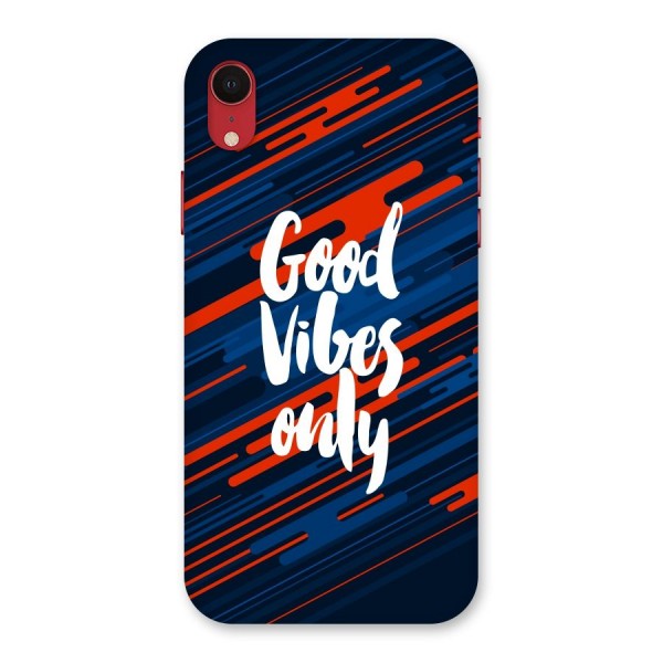 Good Vibes Only Back Case for iPhone XR