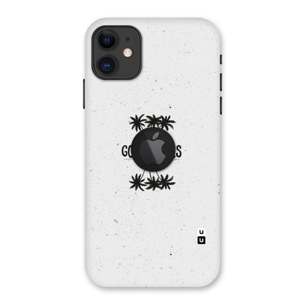 Good Vibes Rugged Back Case for iPhone 11 Logo Cut
