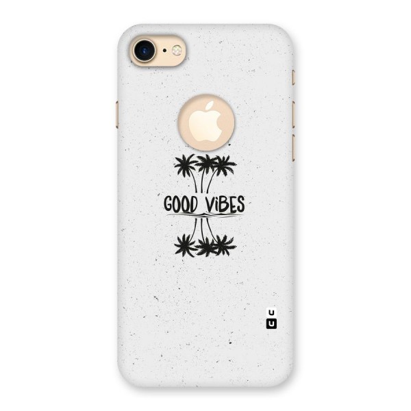 Good Vibes Rugged Back Case for iPhone 7 Logo Cut