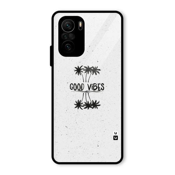 Good Vibes Rugged Glass Back Case for Mi 11x