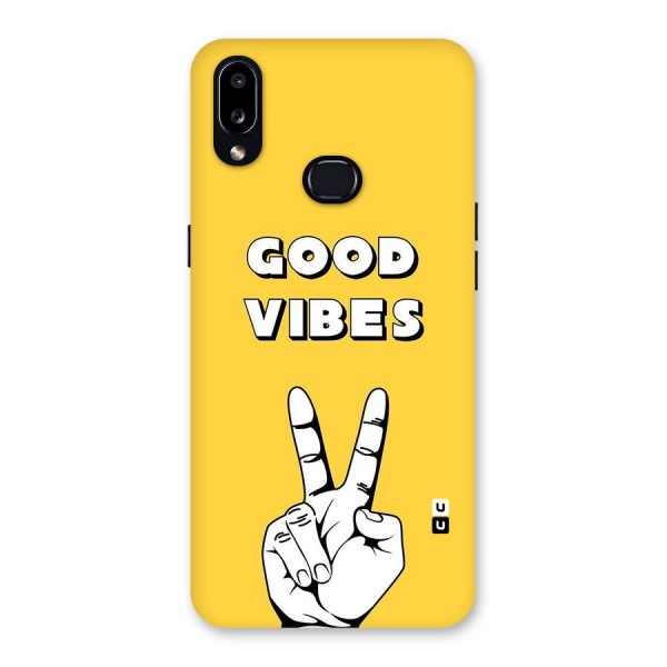 Good Vibes Victory Back Case for Galaxy A10s