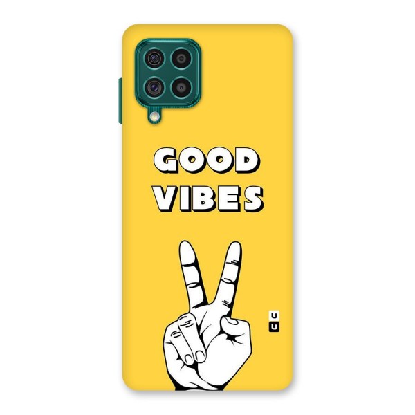 Good Vibes Victory Back Case for Galaxy F62