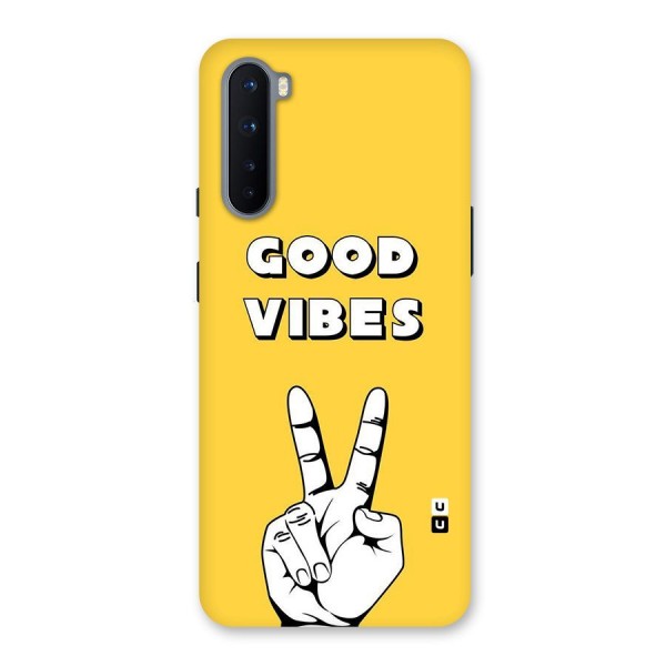 Good Vibes Victory Back Case for OnePlus Nord