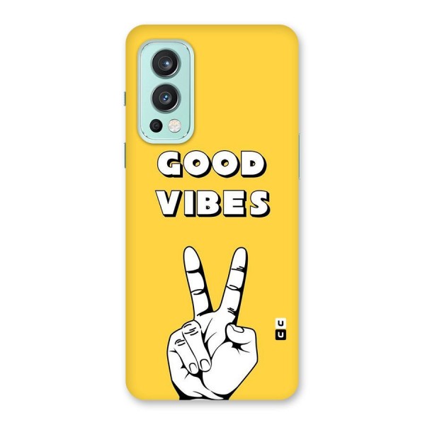 Good Vibes Victory Back Case for OnePlus Nord 2 5G