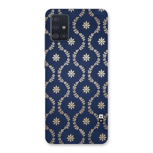 Gorgeous Gold Leaf Pattern Back Case for Galaxy A51
