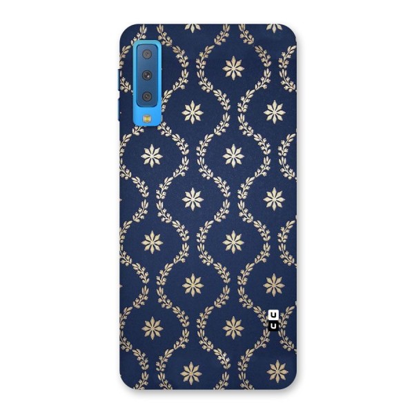 Gorgeous Gold Leaf Pattern Back Case for Galaxy A7 (2018)