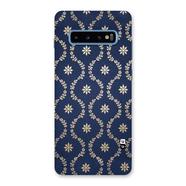 Gorgeous Gold Leaf Pattern Back Case for Galaxy S10 Plus