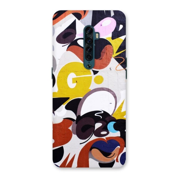 Graffiti Wall Back Case for Oppo Reno2