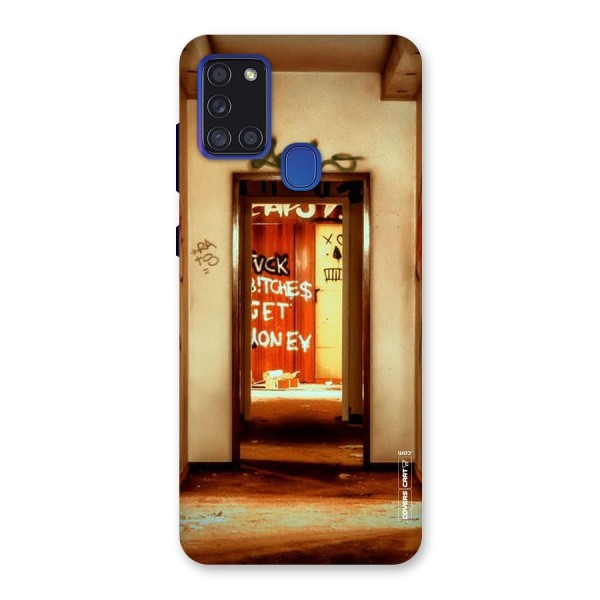 Grafitty Door Back Case for Galaxy A21s