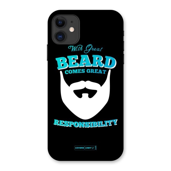 Great Beard Back Case for iPhone 11