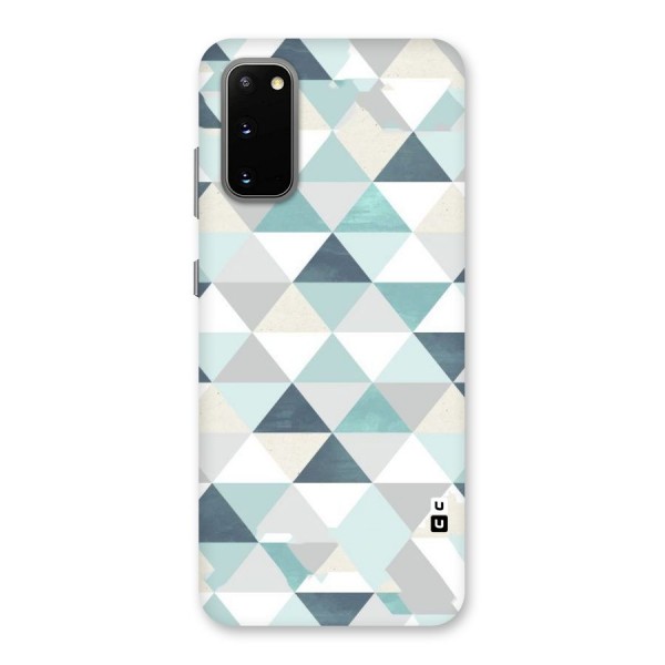 Green And Grey Pattern Back Case for Galaxy S20