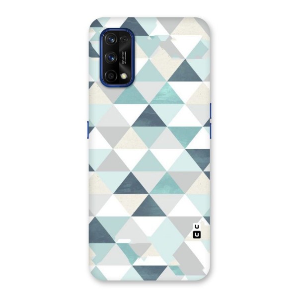 Green And Grey Pattern Back Case for Realme 7 Pro