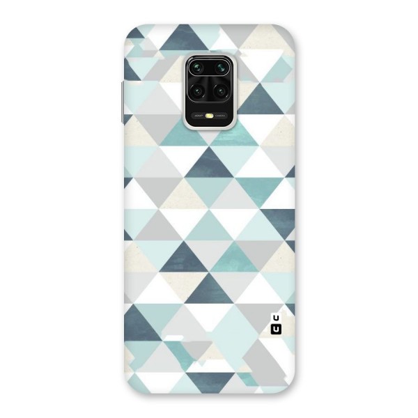 Green And Grey Pattern Back Case for Redmi Note 9 Pro Max