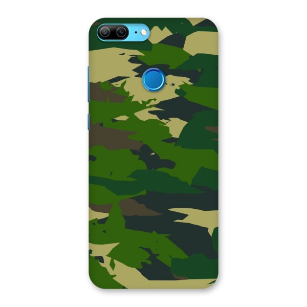Green Camouflage Army Back Case for Honor 9 Lite