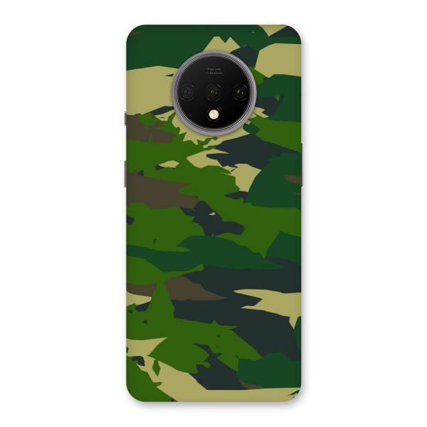 Green Camouflage Army Back Case for OnePlus 7T