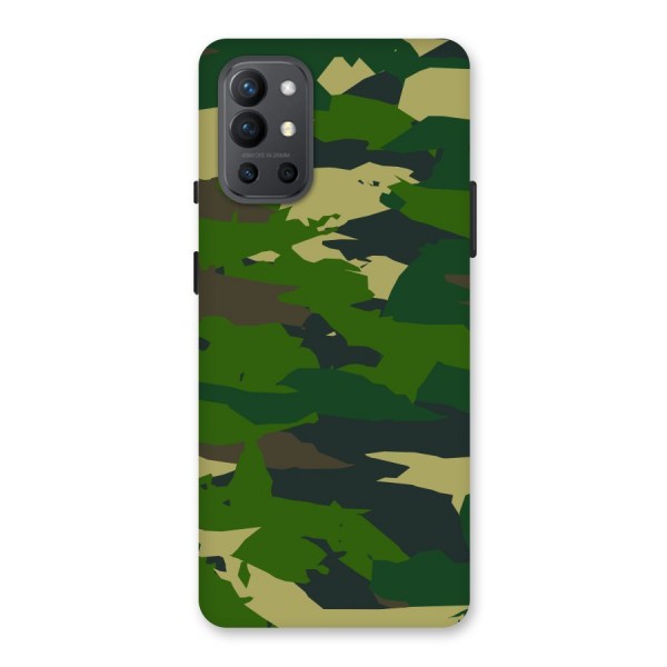 Green Camouflage Army Back Case for OnePlus 9R