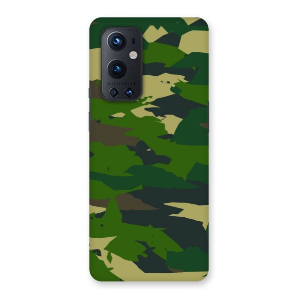 Green Camouflage Army Back Case for OnePlus 9 Pro