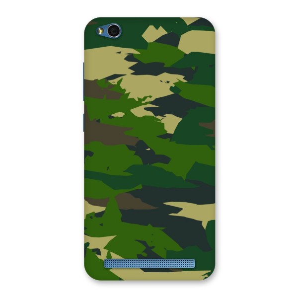 Green Camouflage Army Back Case for Redmi 5A