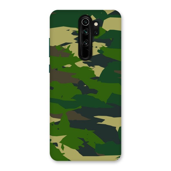 Green Camouflage Army Back Case for Redmi Note 8 Pro