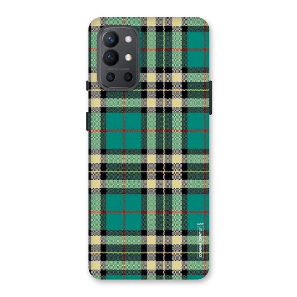 Green Check Back Case for OnePlus 9R