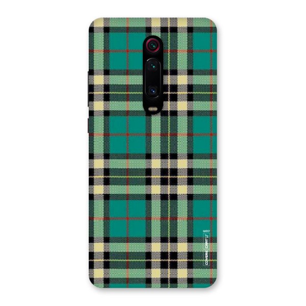 Green Check Back Case for Redmi K20 Pro