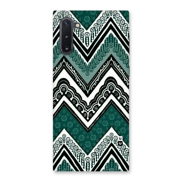 Green Chevron Back Case for Galaxy Note 10