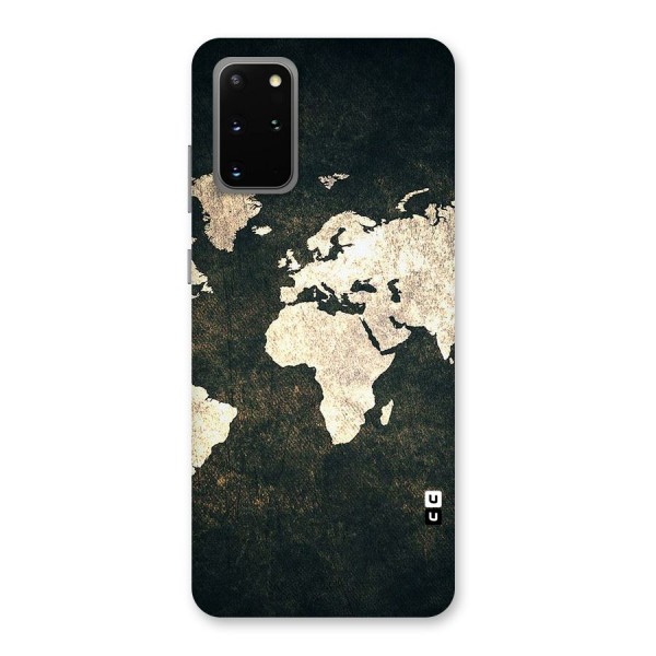 Green Gold Map Design Back Case for Galaxy S20 Plus
