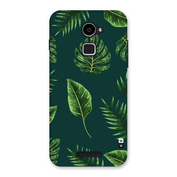Green Leafs Back Case for Coolpad Note 3 Lite