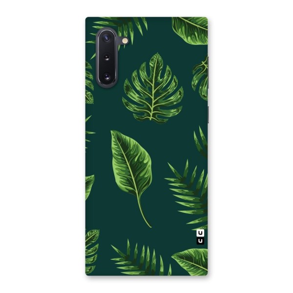 Green Leafs Back Case for Galaxy Note 10