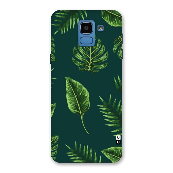 Green Leafs Back Case for Galaxy On6