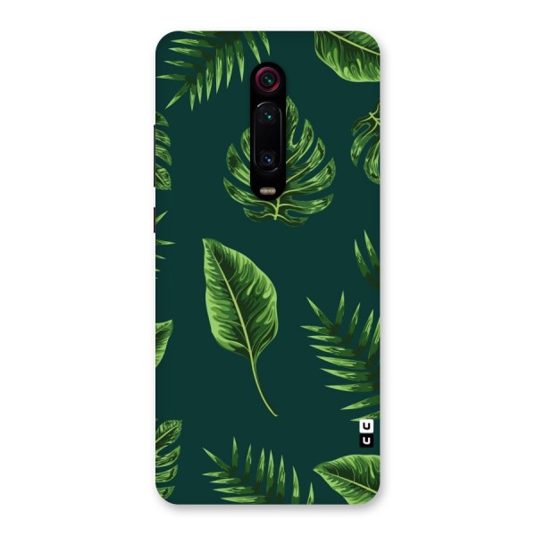 Green Leafs Back Case for Redmi K20 Pro