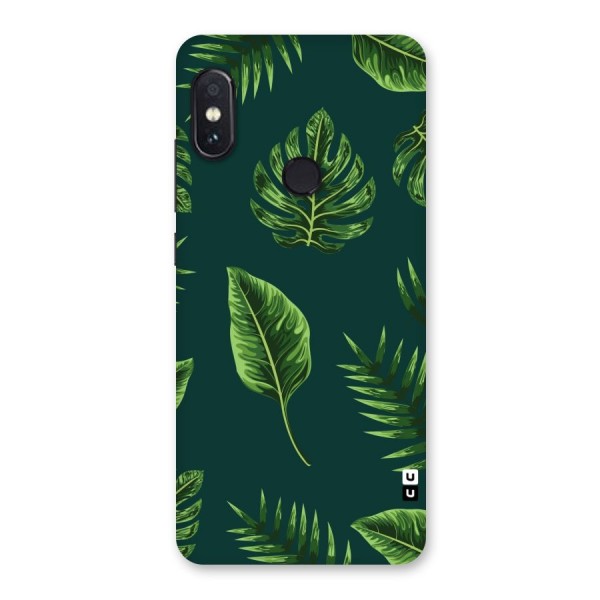 Green Leafs Back Case for Redmi Note 5 Pro