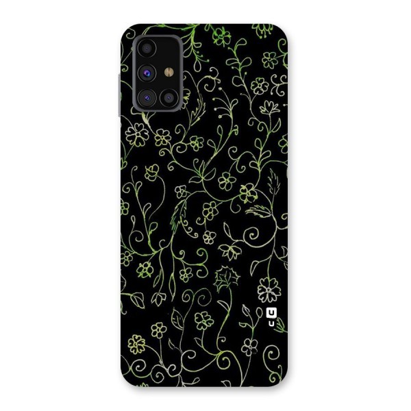 Green Leaves Back Case for Galaxy M31s