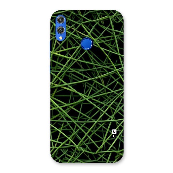 Green Lines Back Case for Honor 8X