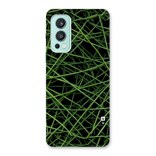 Green Lines Back Case for OnePlus Nord 2 5G