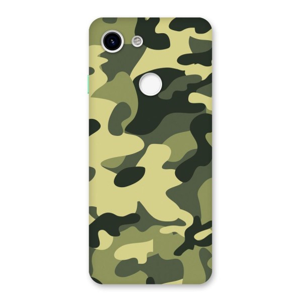 Green Military Pattern Back Case for Google Pixel 3