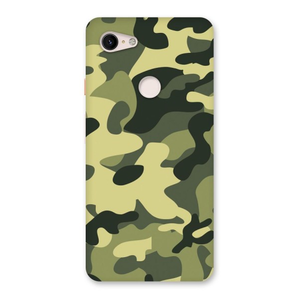 Green Military Pattern Back Case for Google Pixel 3 XL