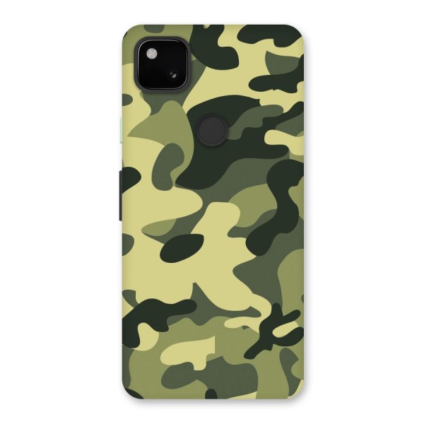 Green Military Pattern Back Case for Google Pixel 4a