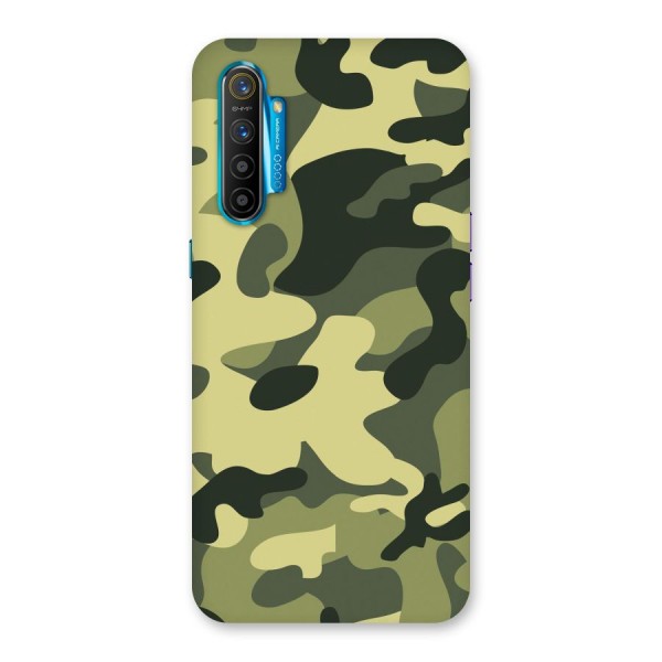Green Military Pattern Back Case for Realme XT