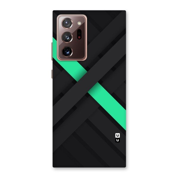 Green Stripe Diagonal Back Case for Galaxy Note 20 Ultra