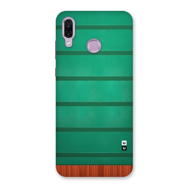 Green Wood Stripes Back Case for Honor Play