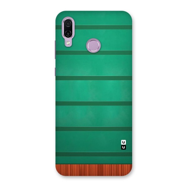 Green Wood Stripes Back Case for Honor Play