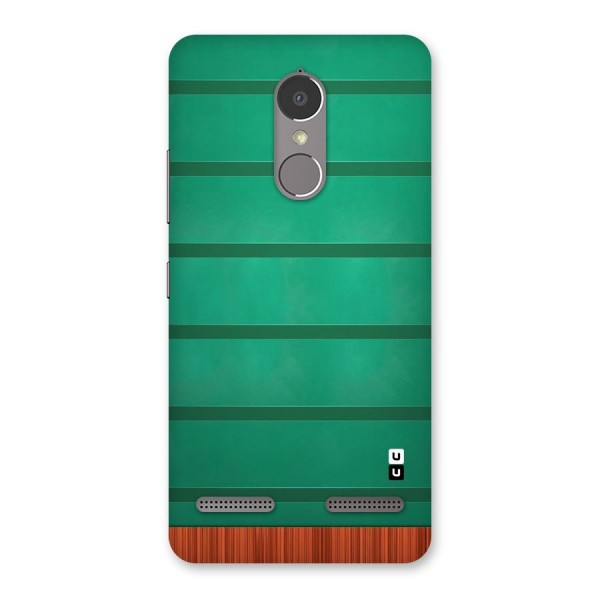 Green Wood Stripes Back Case for Lenovo K6 Power