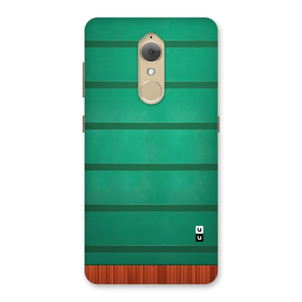 Green Wood Stripes Back Case for Lenovo K8